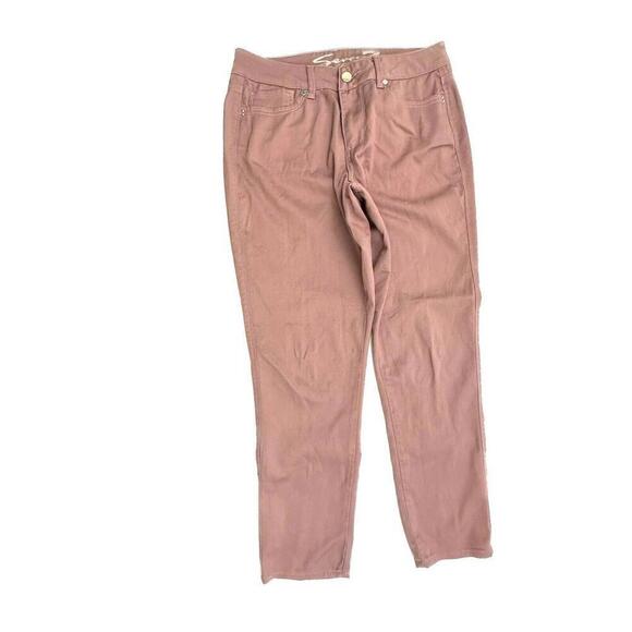 Seven7 High Rise Skinny Women's size 8 Dusty Pink Denim Jeans - Picture 1 of 4